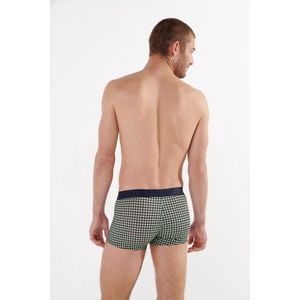 Hom HO1 Korte short - I0RA Blue - maat M (M) - Heren Volwassenen - Katoen/Modal- 402691-I0RA-M