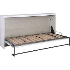 Beter Bed Basic opklapbed Albero - 90 x 200 cm - wit