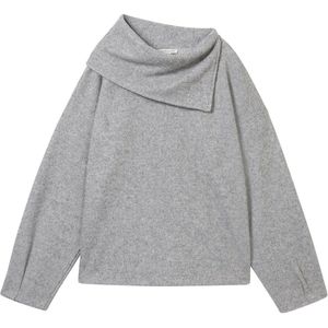 Tom Tailor Sweater met asymmetrische kraag