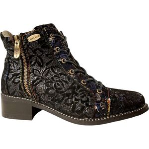 Laura Vita - Emcmao 02 68118-2-BS - Veterboot - Marine Blauw Metallic