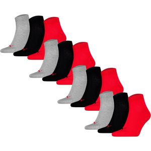 Puma - Sokken Quarter Plain - Unisex - 12-pack