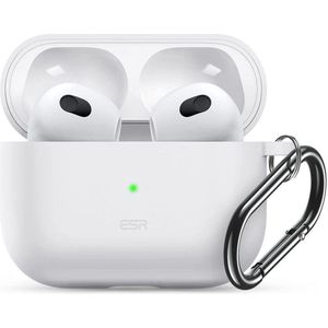 ESR Bounce Siliconen Hoesje Wit Geschikt voor Apple AirPods 3