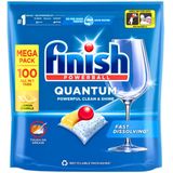 Finish - Quantum All in 1 Lemon - Vaatwastabletten - 100 stuks