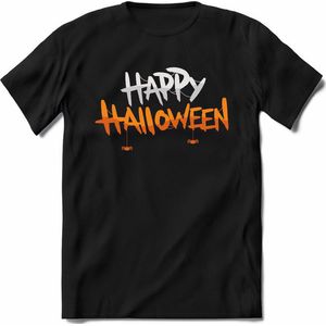 Halloween T-Shirt | Horror  Kleding Heren / Dames | Weerwolf , Monster , Vleermuis en Pompoen  Shirt |