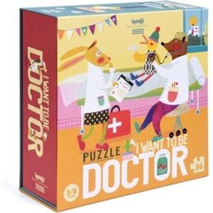 I want to be a doctor puzzel (3+) - Londji