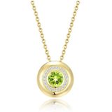 Quinn - Ringen - Goud - 585/- 14 Karaat - Peridot - Ø 5mm