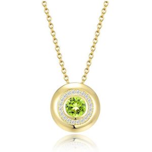 Quinn - Ringen - Goud - 585/- 14 Karaat - Peridot - Ø 5mm