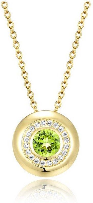 Quinn - Ringen - Goud - 585/- 14 Karaat - Peridot - Ø 5mm