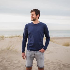 SNEAC comformance wear - Heren Trui - Mario Knit - Donkerblauw - maat S