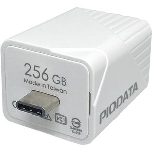 PioData - iXflash CUBE - USB-C - 256GB - Back-up Oplossing voor iPhone en iPad
