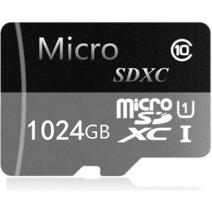 1TB Micro SD - Inclusief Adapter - Hoge Snelheid