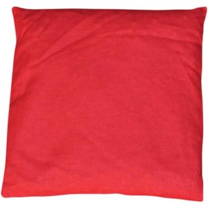 Zwarte Kersenpit Kussen - Warmte Kussen 24 x 24 cm