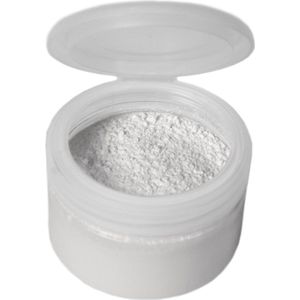 Grimas - colour powder - pearl - Zilver - 07 - 40 gr