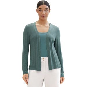 Tom Tailor Dames-Cardigan--10697 Sea Pine-Maat L