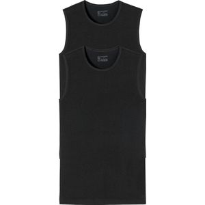 Schiesser 95/5 Organic Heren Tank Top - 2 pack- R Hals-Maat M