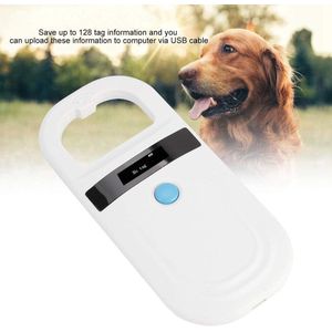 Oplaadbare Dierenchip ID-lezer en Microchip-scanner voor Pet Tags