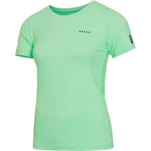 Mystic Star S/S Rashvest Women - 240260 - Lime Green - XS