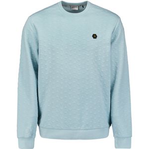 No Excess Sweater Crewneck Jacquard Ice (27100120 - 151)