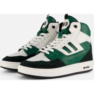 HIP Sneakers groen Leer - Maat 39