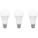 Spectrum - LED Lamp A60 E27 - Koud Wit - 20W - 2045 Lumen - 6000K - Ø60mm - 3 stuks