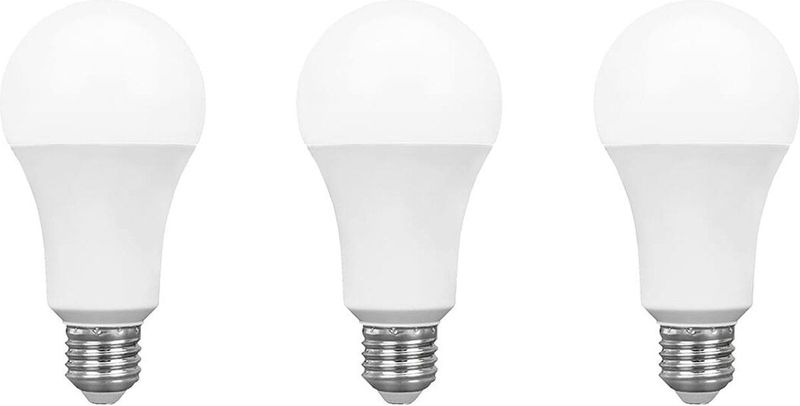 Spectrum - LED Lamp A60 E27 - Koud Wit - 20W - 2045 Lumen - 6000K - Ø60mm - 3 stuks