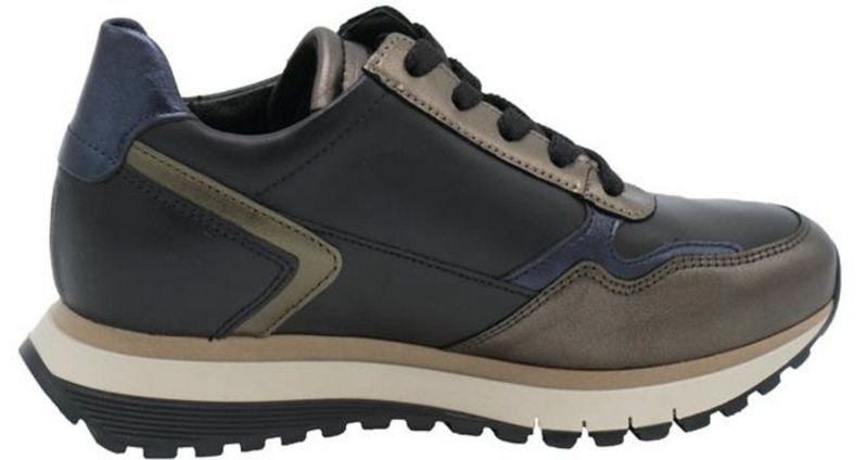 Gabor - Turin - Sneakers - Zwart Combi - Leer