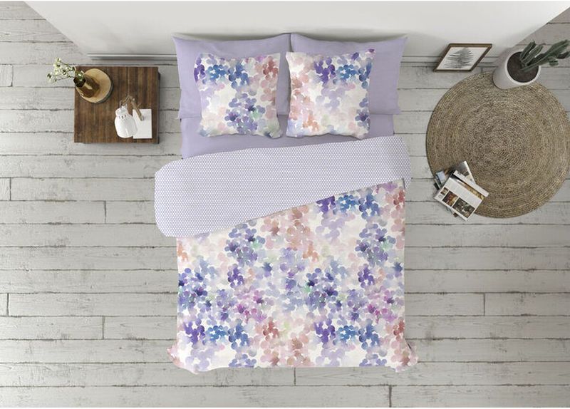 Pierre Cardin - SARA - Duvet Cover Set - Licht Mauve - 3 Stukken - 50% Polyester, 50% Katoen