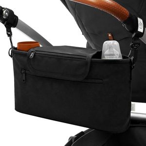 Kinderwagen organizer incl. gratis bevestigingshaken I kinderwagen tas I Pram, buggy organizer