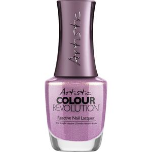 Artistic Nail Design Colour Revolution 'Trance the Night Away' (Licht Paarse Shimmer)