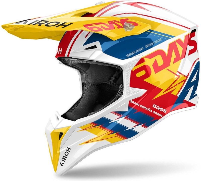 Airoh Wraaap 6Days ® Spain 2024 Gloss Crosshelm - Maat S - Helm