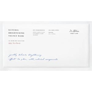 Dr. Althea - Natural Brightening Velvet Mask - Gezichtsmasker - 1 st