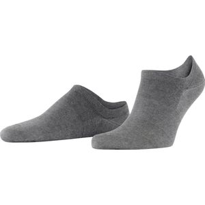 FALKE ClimaWool temperatuurregulerend vochtregulerend duurzaam lyocell merinowol footies heren grijs - Maat 45-46