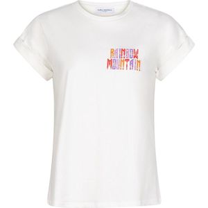 Lofty Manner T-shirt T-shirt Elliot Pe07 1 White Dames Maat - S