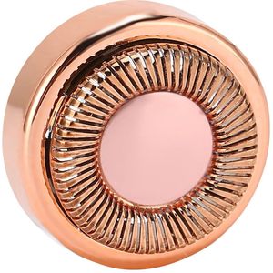 Vervangende hoofden voor gezichtshaar voor vlekkeloze haarverwijderaar, haarverwijderaar voor dames, elektrische lichaamshaarscheermes, machinekop, roze gouden vervangende hoofden, vlekkeloze