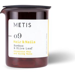 Metis Hair & Nails 09 Start- Natuurlijk haarmiddel met aminozuren, zink en biotine dat helpt bij zwakke nagels, haaruitval en futloos haar- 60 Capsules