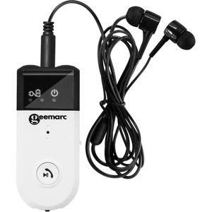 Geemarc, Luisterversterker voor apparaten met Bluetooth, volume van 30 dB, Wit