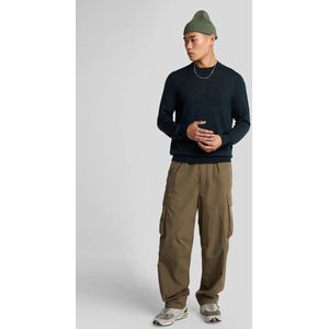 Lyle & Scott - Eagle Merino Crew Neck Jumper - Blauw - Heren - Wol