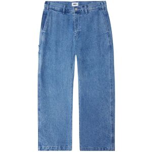 Obey, Heren, Jeans, Blauw, Maat: W26 Denim,