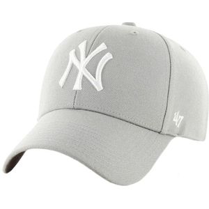 47 Brand MLB New York Yankees MVP Cap B-MVP17WBV-GYC, Vrouwen, Grijs, Pet, maat: One size