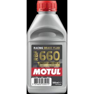 Motul RBF660 remvloeistof 500ml per fles. Op voorraad