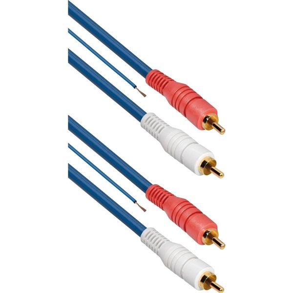 ⚡ PD CONNEX Cable Jack 3.5 Stereo-2x Jack 6.3 Mono 3.0m