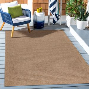 Natur Vloerkleed Bali Buitenkleed Sisal Laagpolig Indoor en Outdoor Beige- 200x290 CM