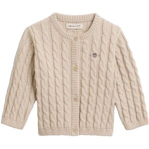 Gant 584029 Cardigan Beige 9-12 Months Jongens,Meisjes