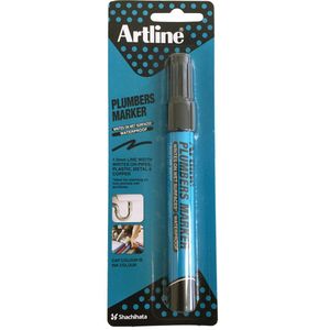 ARTLINE Plumbers Permanente Marker- 1 stuk - Puntdikte 1,5mm - zwart
