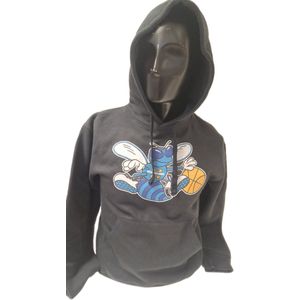 NEW ORLEANS HORNETS- HOOD-BLACK-S