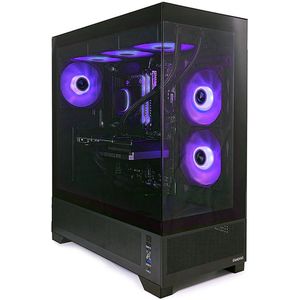 AMD Ryzen 5 7600X High-End 360 LIQUID COOLED Game PC - RTX 5070 ti 16GB - 32GB DDR5 RAM - 1TB M2.0 NVMe SSD - Wifi 6E|Bluetooth 5.3|LAN 2.5Gbps - Gigabyte B650 Gaming X AX - Win11 PRO - Gamdias Atlas M1 Black Aquarium Case