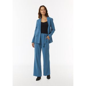 COMMA Broek  royal blue/koningsblauw