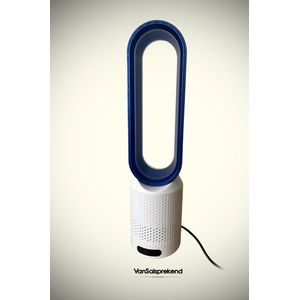 Ventilator - Bladeless Fan - Torenventilator - Electrische Ventilator - 58 cm - Inclusief afstandsbediening - Blauw