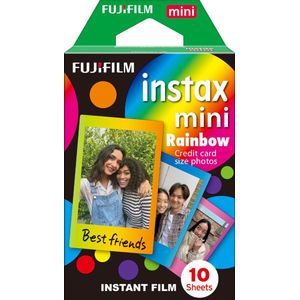 Fujifilm Instax Mini Film - Rainbow - Instant fotopapier - 1 x 10 stuks