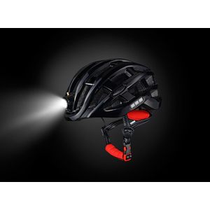 MTB helm met verlichting | E-bike | Racefiets | Pro Fietshelm met verlichting | Licht van gewicht | ingebouwde Led lamp als voorlicht + zijlicht en achterlicht > sport lights